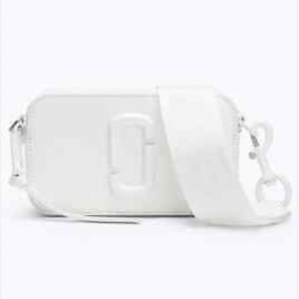 Marc Jacobs Snapshot Bag in Moon White